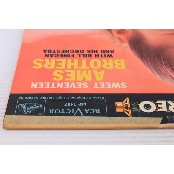 Ames Brothers w/ Bill Finegan Sweet Seventeen 1958 Stereo 12" LP Record LSP-1487 - Picture 10 of 16